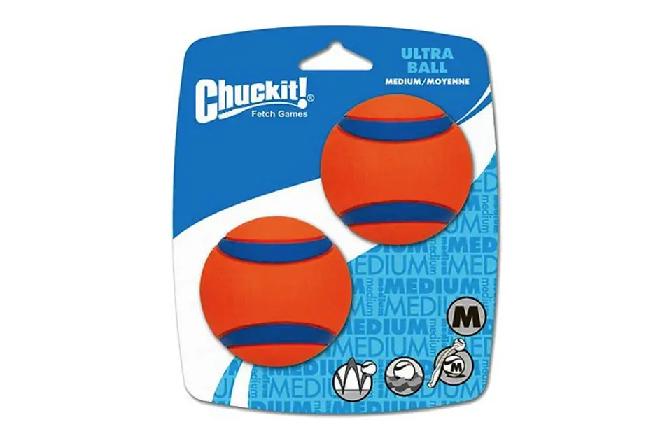chuckit ultra rubber ball tough dog