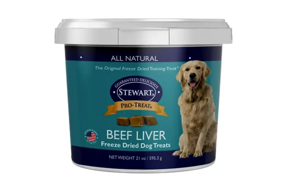 stewart pro treat beef liver freeze